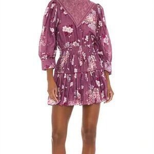 Love Shack Fancy Violet Dress Size Small New with Tags